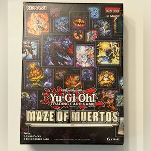 New Yu-Gi-Oh! Maze of Muertos Trading Card Game Booster Box Four Packs